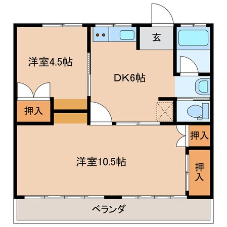 アーバンライフの物件間取画像